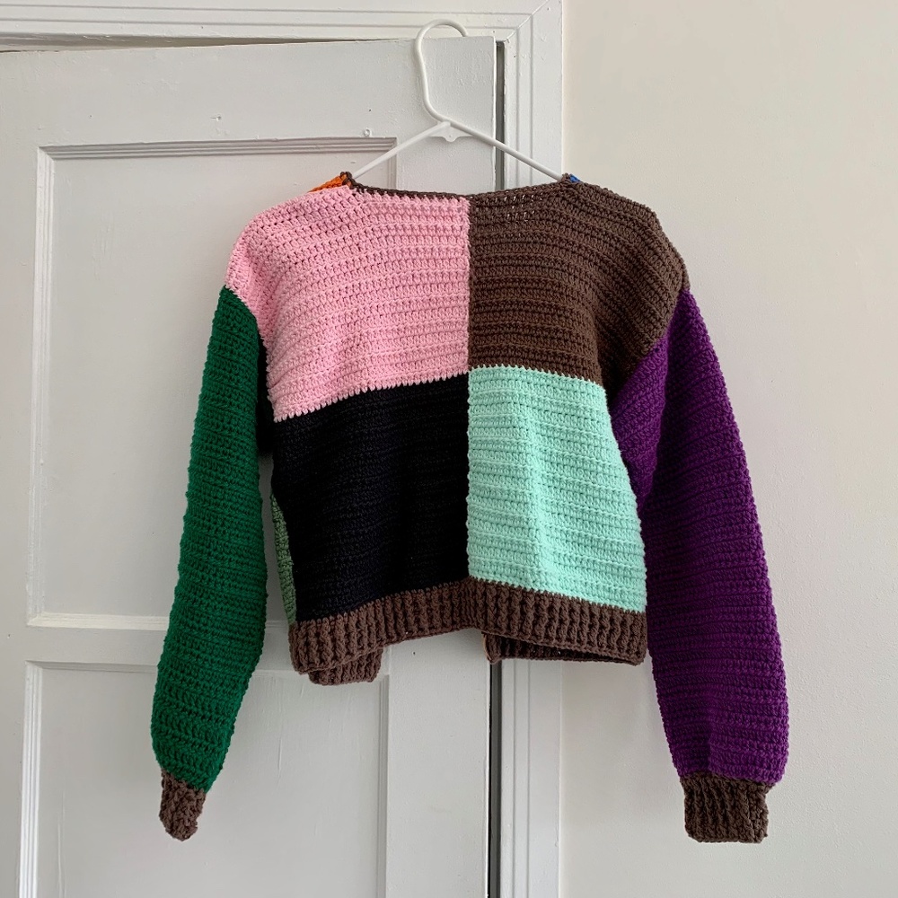 Handmade crochet cardigan